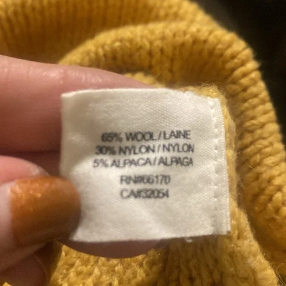 Anthropology Guinevere Mustard Colored sweater - Picture 10 of 10